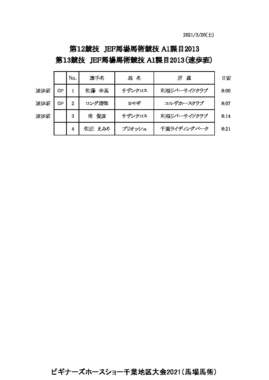 12_13_ビギナーズHS2021馬場（出番表）A1